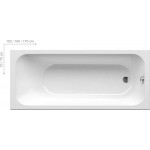 Ванна акриловая Ravak Chrome Slim Ванна акриловая Ravak Chrome Slim